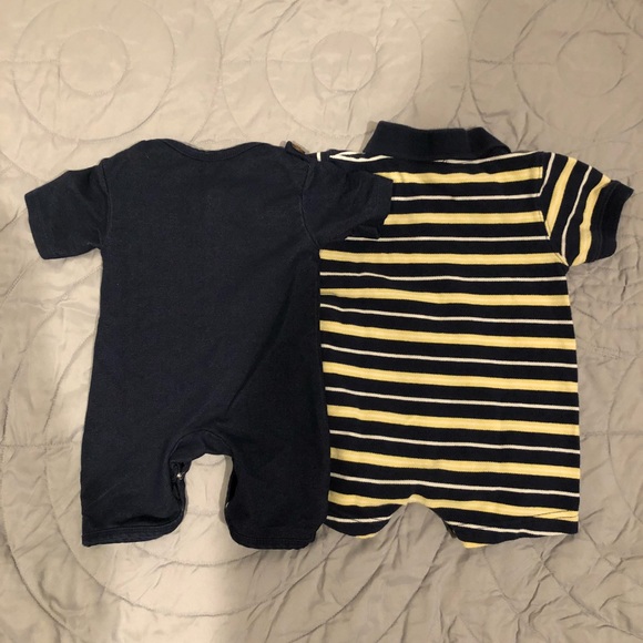 Set of 2 Infant Shortalls - 6mo - Picture 2 of 4